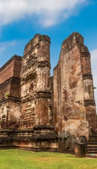 Lankatilaka,Temple,(alahana,Pirivena),In,Polonnaruwa,Archaeological,Museum,,Sri,Lanka